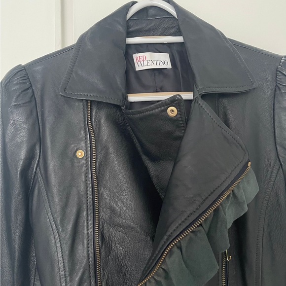 RED Valentino Leather Coat - Picture 11 of 12